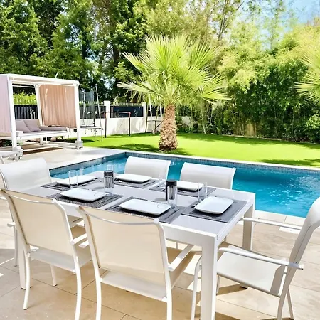 Frgk Private Pool, Garden & Ultra-fast Wi-fi أنتيب